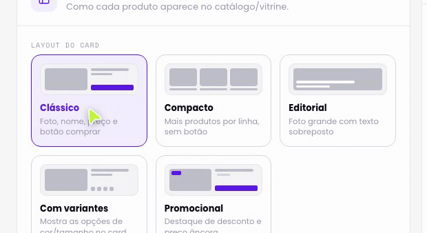 Proporção das fotos